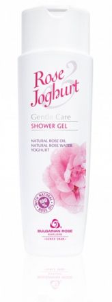 Деликатен душ гел с розово масло и йогурт Rose & Joghurt Българска Роза Карлово 200 ml