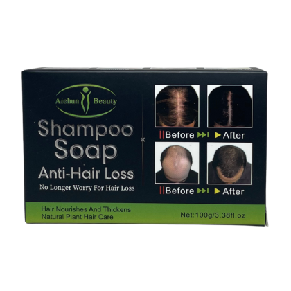 Șampon solid natural anti cădere păr, regenerare, ginseng, argan