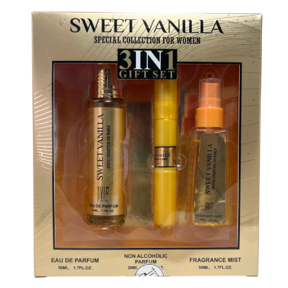VIP Line Sweet Vanilla Hediye Seti 3’ü 1 Arada