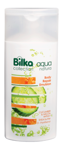 Емулсия за тяло с екстракт от пъпеш и краставица Bilka Aqua Natura 200 мл