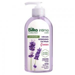 Unisex освежаващ интимен гел с натурална лавандулова вода Bilka Intimo Careb 200 ml