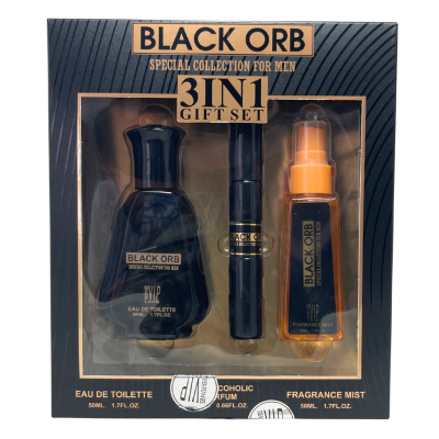 VIP Line Black Orb Gift Set 3in1