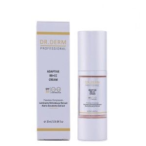 Адаптивен BB+CC крем за лице с SPF50 Dr. Derm Professional 30 ml
