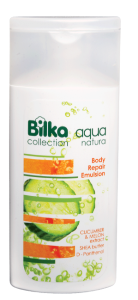 Емулсия за тяло с екстракт от пъпеш и краставица Bilka Aqua Natura 200 мл