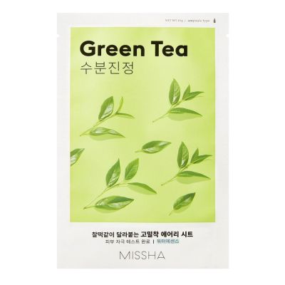 Missha Airy Fit Sheet Mask Green Tea 20g